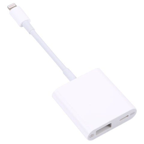 Adaptateur pour appareil photo 2 en 1 à 8 broches maschio à 8 broches / USB 3.0 féminin, 2 en 1 8 broches vers adaptateur USB