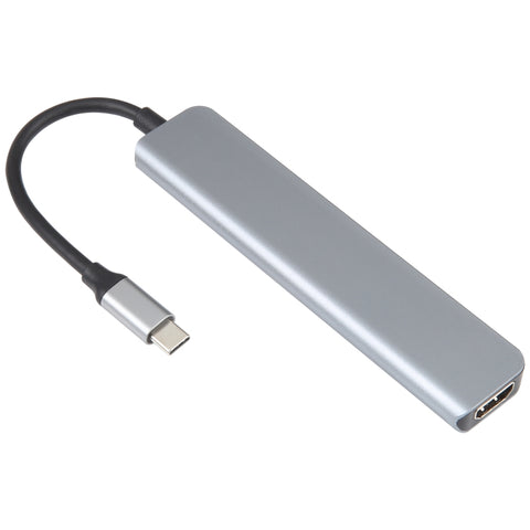 Adattatore HUB docking station da USB-C/Tipo-C a USB 7 in 1, 7 in 1