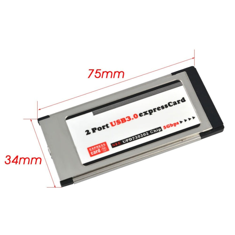 Scheda Express Card con slot PCI da 34 mm USB 3.0 5 Gbps per laptop/notebook, 34mm