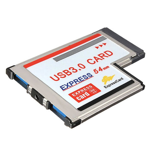 Scheda Express Card con slot PCI 54 mm USB 3.0 a 2 porte per laptop/notebook, 54mm