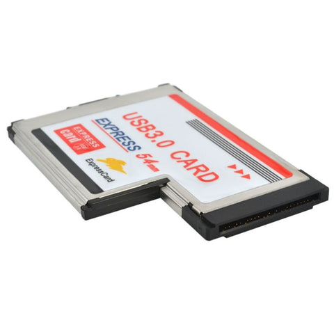 Scheda Express Card con slot PCI 54 mm USB 3.0 a 2 porte per laptop/notebook, 54mm