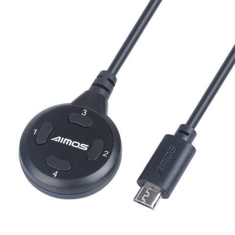 Dispositif de commutation de conditions AIMOS AM-SH4 Prolunge cavo di prolunga a 4 pulsanti, AM-SH4