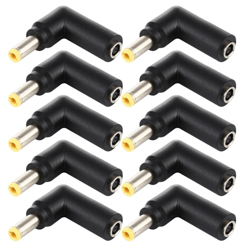 Connettori adattatori a gomito maschio 4,5 x 3,0 mm a femmina 5,5 x