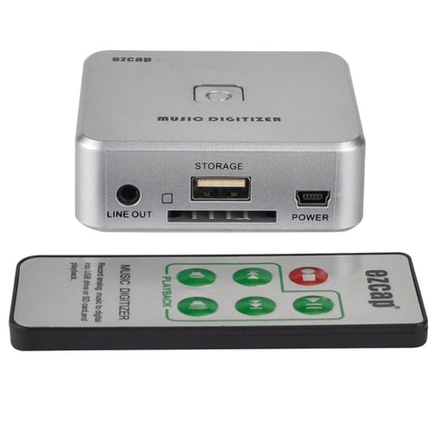 EZCAP241 Scheda adattatore per registratore di acquisizione audio, convertitore digitale audio analogico RCA R/L da 3,5 mm a MP3