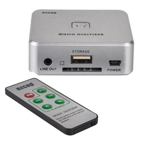 EZCAP241 Scheda adattatore per registratore di acquisizione audio, convertitore digitale audio analogico RCA R/L da 3,5 mm a MP3