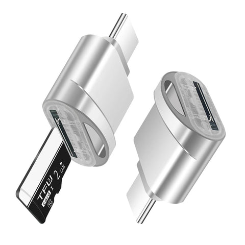 Adaptateur pour lecteur de carte USB-C/Type-C 3.1 à carte Micro SD (carte TF).