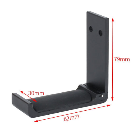 Gancio per display con supporto per cuffia pieghevole in metallo a vite a pasta incollata, Paste Screw Type