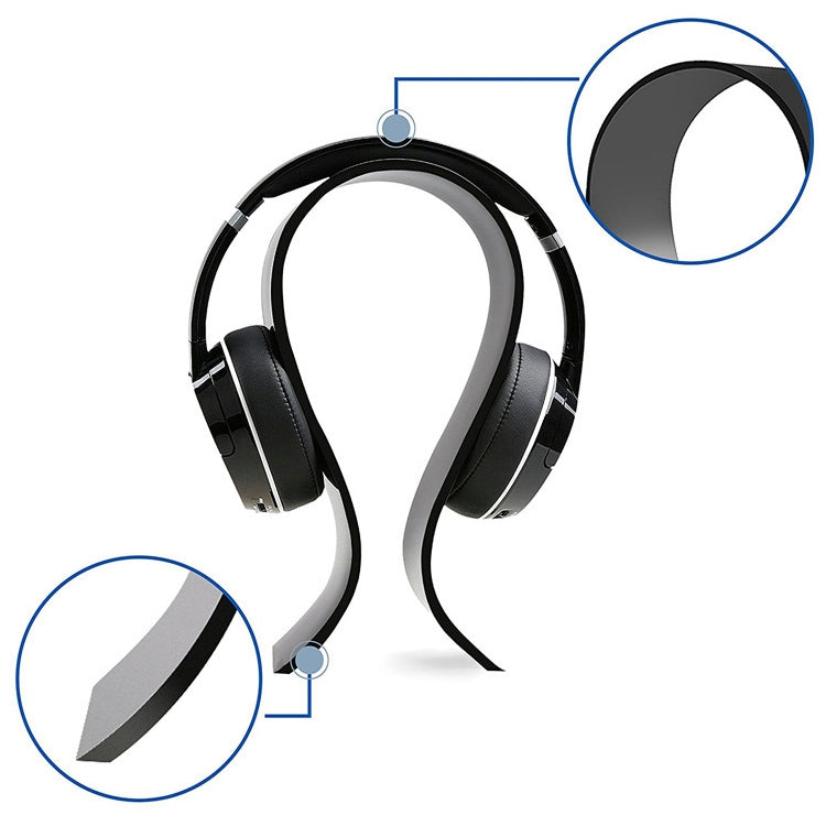 Universal Acrylic Headphone Display Hook for Organizing