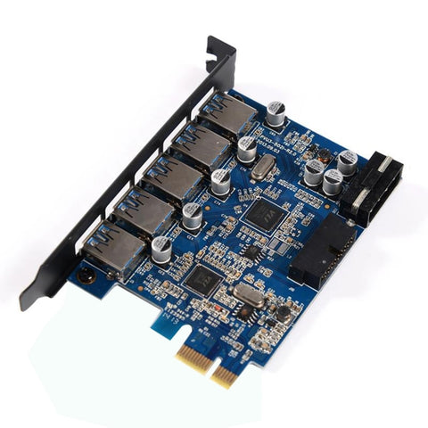 Scheda PCI Express ORICO PVU3-5O2I con 5 porte USB 3.0 e slot 20 pin