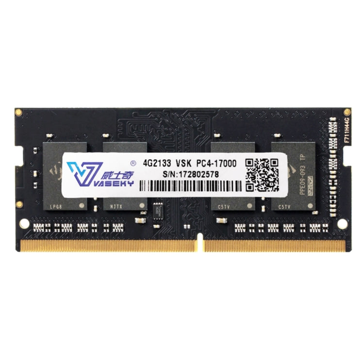 Vaseky Modulo RAM di memoria PC DDR4 da 4 GB 2133 MHz PC4-17000 per laptop, 4GB 2133MHz