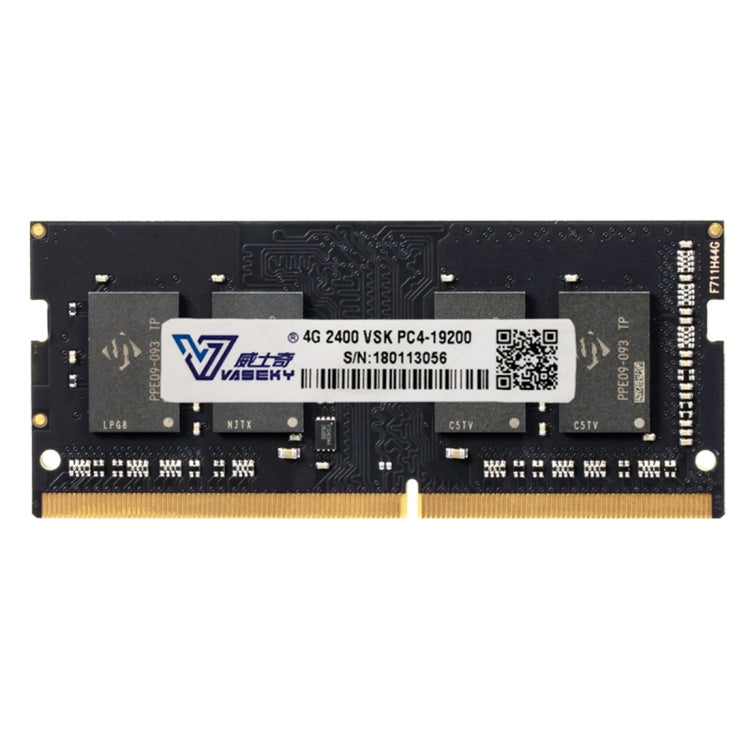 Vaseky Modulo RAM di memoria PC DDR4 da 4 GB 2400 MHz PC4-19200 per laptop, 4GB 2400MHz
