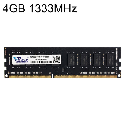 Vaseky Modulo RAM di memoria PC DDR3 da 4 GB 1333 MHz PC3-10600 per desktop, 4GB 1333MHz