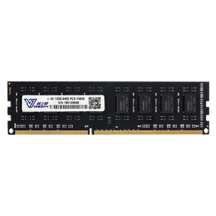 Vaseky Modulo RAM di memoria PC DDR3 AMD PC3-10600 da 4 GB 1333 MHz per desktop, 4GB 1333MHz AMD