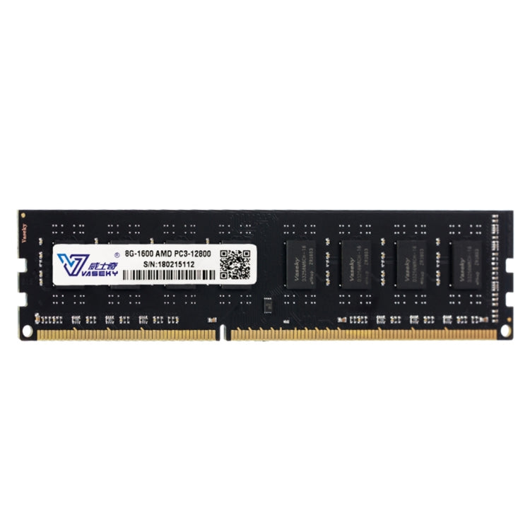 Vaseky Modulo RAM di memoria PC DDR3 AMD PC3-12800 da 8 GB 1600 MHz per desktop, 8GB 1600MHz AMD