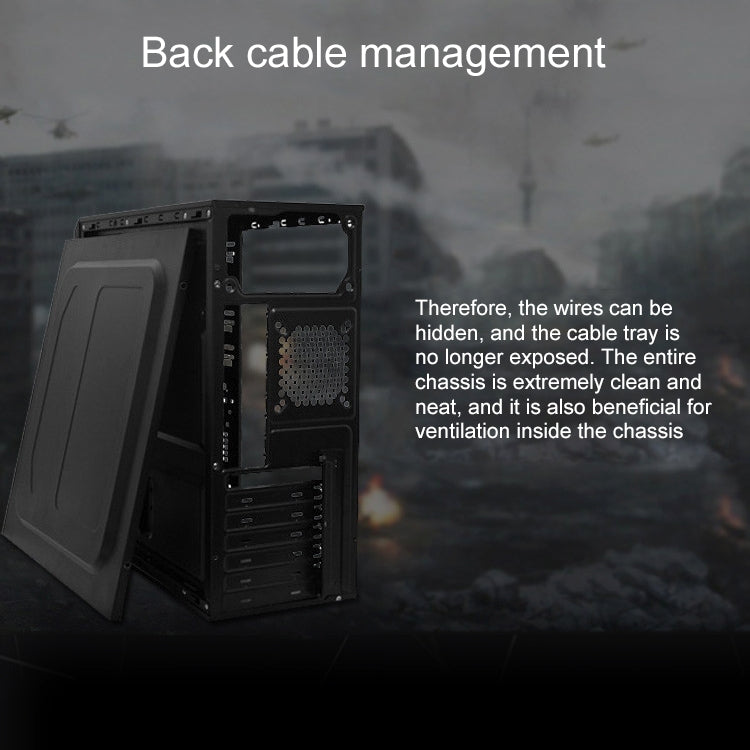 chassis-principale-t5-usb-2-0-400x190x410mm-micro-atx-atx-pc-custodia-per-computer-desktop-t5 - immagine 4