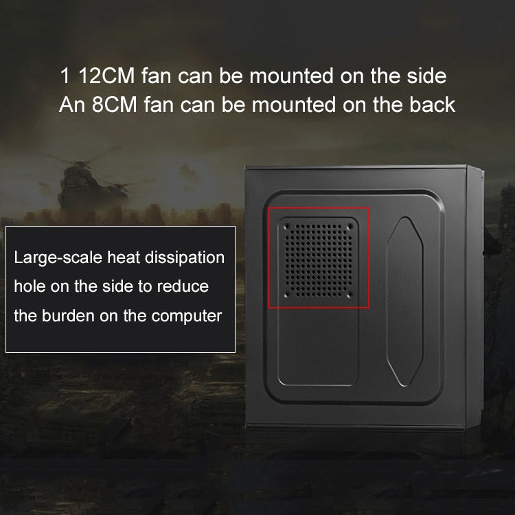 chassis-principale-t5-usb-2-0-400x190x410mm-micro-atx-atx-pc-custodia-per-computer-desktop-t5 - immagine 5