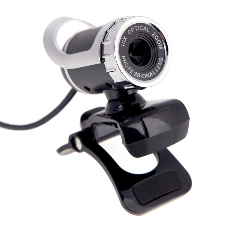 WebCam USB 2.0 HD 480p con Microfono e Visione a 360° per PC e Laptop