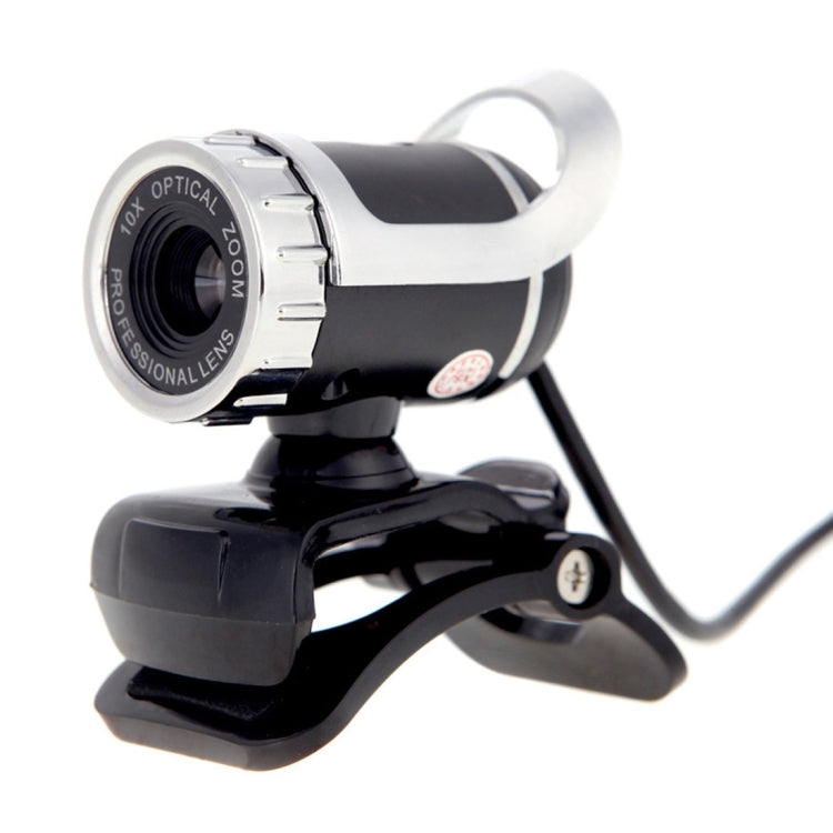 WebCam USB 2.0 HD 480p con Microfono e Visione a 360° per PC e Laptop