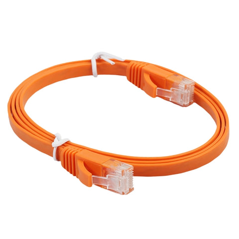 Cavo LAN di rete Ethernet piatto ultrasottile CAT6 da 1 m, cavo patch RJ45, Length: 1m