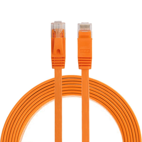 Cavo LAN di rete Ethernet piatto ultrasottile CAT6 da 2 m, cavo patch RJ45, Length: 2m