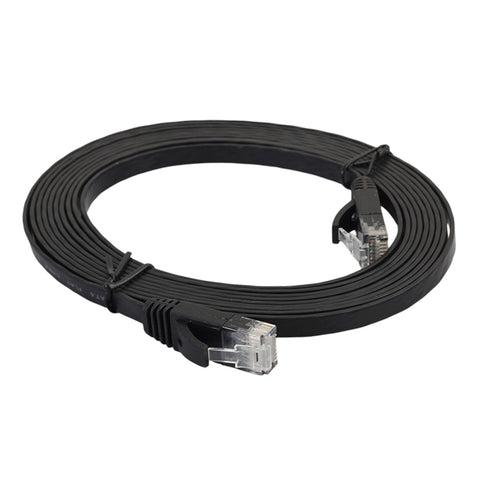 Cavo LAN di rete Ethernet piatto ultrasottile CAT6 da 3 m, cavo patch RJ45, Length: 3m