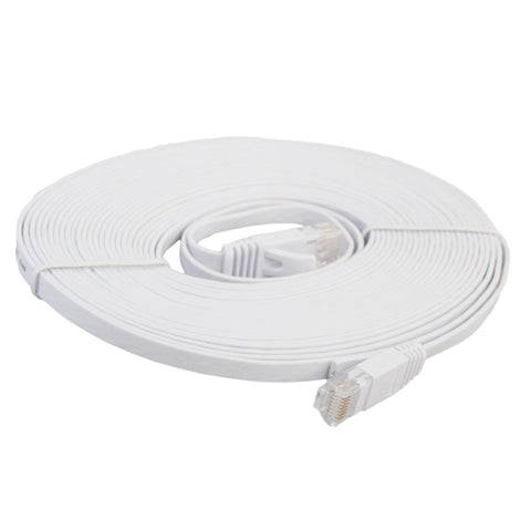 Cavo LAN di rete Ethernet piatto ultrasottile CAT6 da 8 m, cavo patch RJ45, Length: 8m