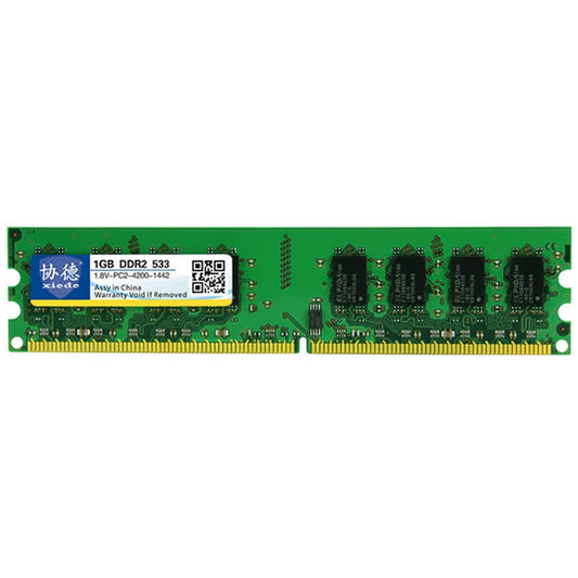 XIEDE X014 DDR2 533 MHz 1 GB Modulo RAM di memoria a piena compatibilità generale per PC desktop, 533MHz 1GB Full Compatibility