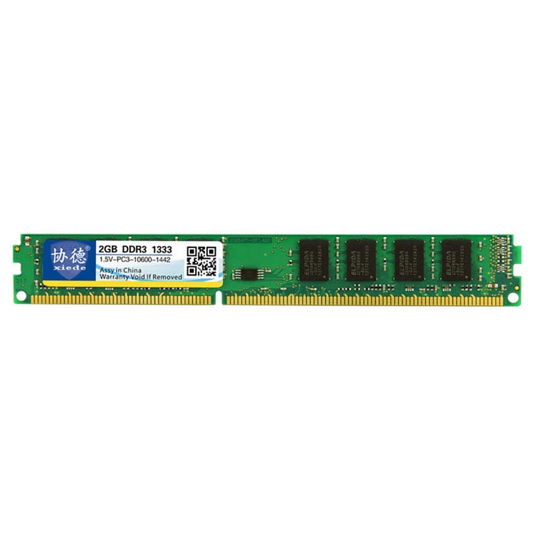 XIEDE X030 DDR3 1333 MHz 2 GB 1,5 V Modulo RAM di memoria a compatibilità completa generale per PC desktop, 1333MHz 2GB 1.5V General Full Compatibility