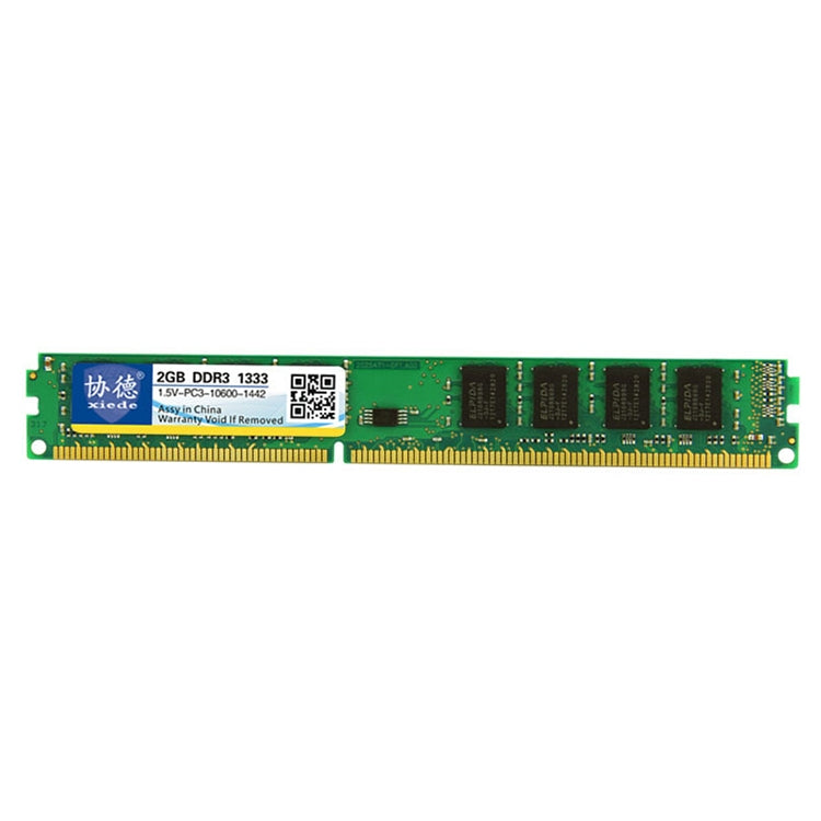 XIEDE X030 DDR3 1333 MHz 2 GB 1,5 V Modulo RAM di memoria a compatibilità completa generale per PC desktop, 1333MHz 2GB 1.5V General Full Compatibility