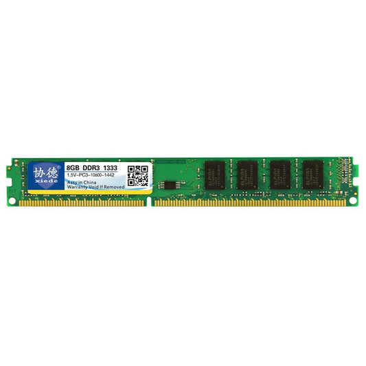 XIEDE X032 DDR3 1333 MHz 8 GB 1,5 V Modulo RAM di memoria a piena compatibilità generale per PC desktop, 1333MHz 8GB 1.5V General Full Compatibility