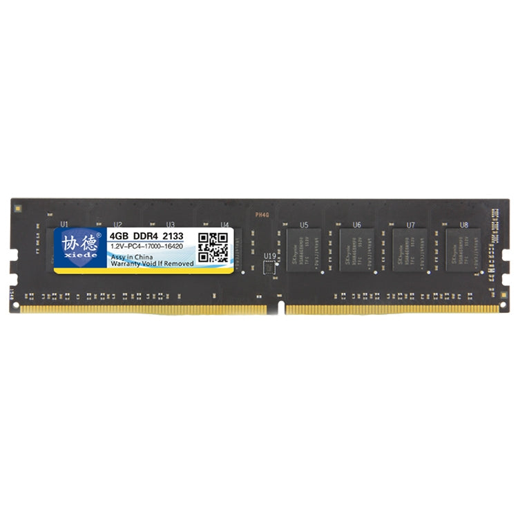 XIEDE X048 DDR4 2133 MHz 4 GB Modulo RAM di memoria a piena compatibilità generale per PC desktop, 2133MHz 4GB General