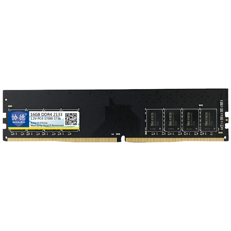 XIEDE X050 DDR4 2133 MHz 16 GB Modulo RAM di memoria a compatibilità completa generale per PC desktop, 2133MHz 16GB General