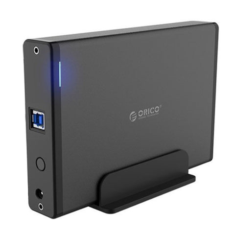 Support pour disque dur externe vertical en aluminium ORICO 7688U3 Dock pour disque dur pour disque dur SATA de 3,5 pouces