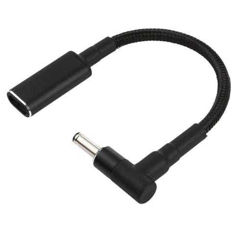 Cavo in nylon intrecciato con adattatore da gomito USB-C PD 100W
