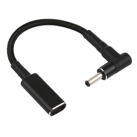 Cavo in nylon intrecciato con adattatore da gomito USB-C PD 100W