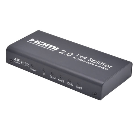 AYS-14V20 Splitter switch HDMI 2.0 1x4 4K Ultra HD, 1x4 4K