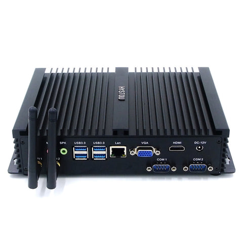 Mini PC HYSTOU FMP04 i5 7200U, processore Intel Core i5 7200U Dual Core fino a 3,1 GHz, RAM: 4 GB, ROM: 128 GB, supporta Windows 7/8/10 / sistema operativo Linux, 4GB+128GB