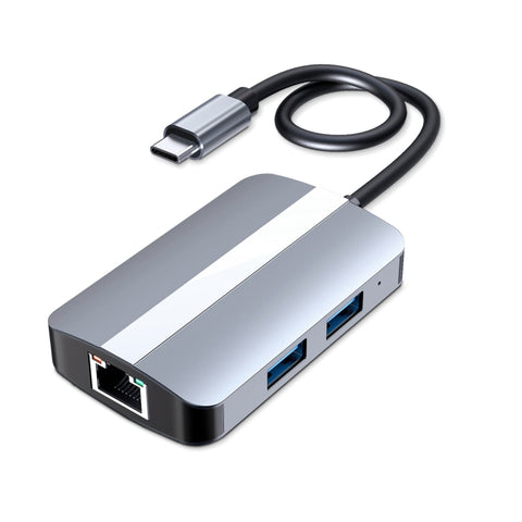 Adaptateur HUB station d'accueil multifonction 5 en 1 USB-C/Type-C vers USB, BYL-2112