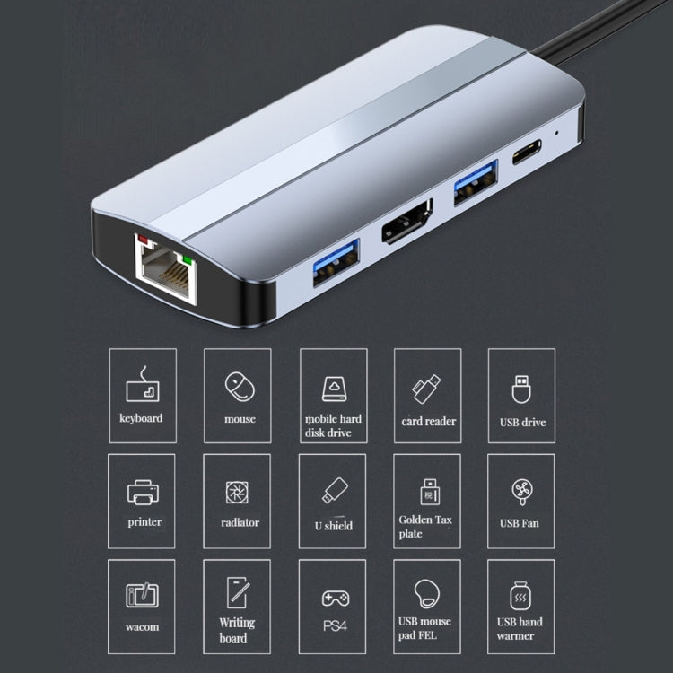 9-in-1 USB-C Hub Adapter for Ultimate Connectivity Solution