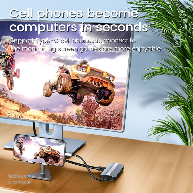 9-in-1 USB-C Hub Adapter for Ultimate Connectivity Solution