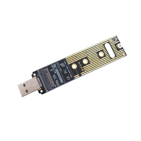 Fiche adaptateur MSA7780 M.2 NVME PCI-E SSD vers USB 3.1 Type A, NGFF vers USB Type-A