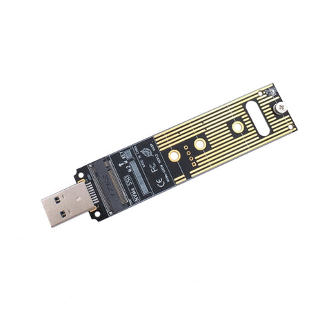 Fiche adaptateur MSA7780 M.2 NVME PCI-E SSD vers USB 3.1 Type A, NGFF vers USB Type-A