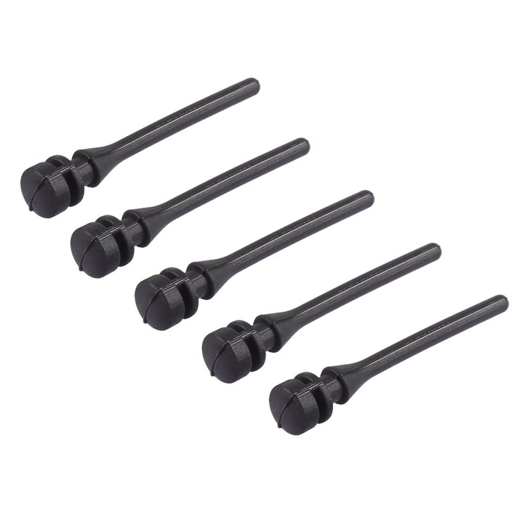 Vite per ventola per computer in gomma siliconica per unghie smorzante morbida da 60 pezzi da 40 mm, 60 PCS 40mm, 60 PCS 40mm (Blue)