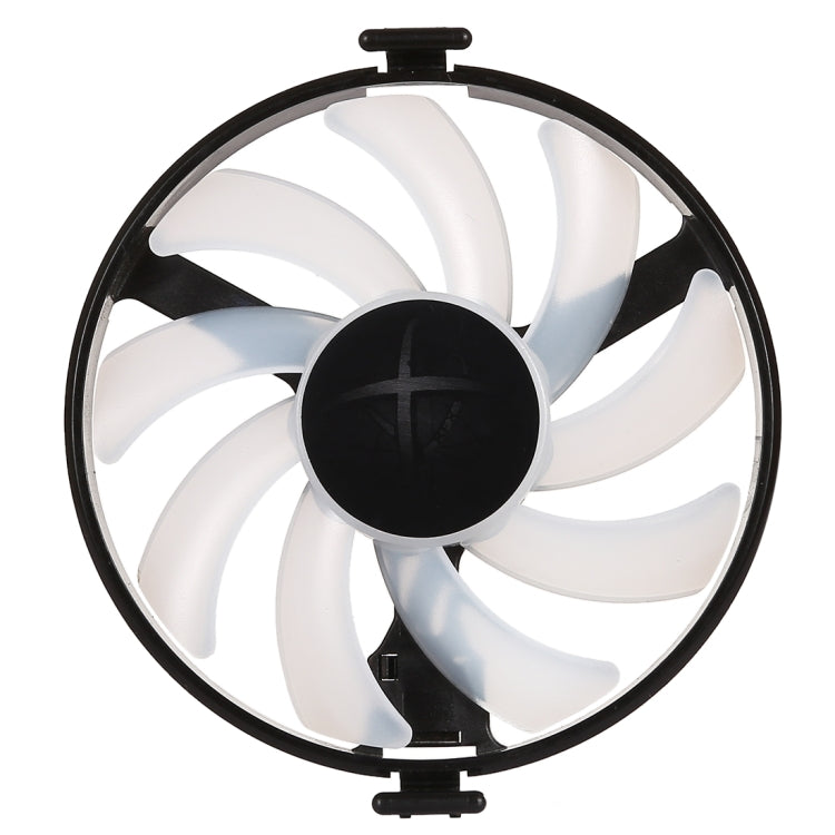 Ventola per scheda grafica GPU Cooler Ventola per schede VGA Ventola di raffreddamento per XFX RX470 RX480, con luce rossa, Red Light