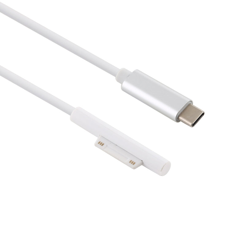 Surface Pro 7/6/5 a USB-C / Type-C Interfacce maschio Cavo adattatore di alimentazione per Microsoft Surface Pro 7/6/5/4/3 / Microsoft Surface Go, Type-C to Microsoft Surface