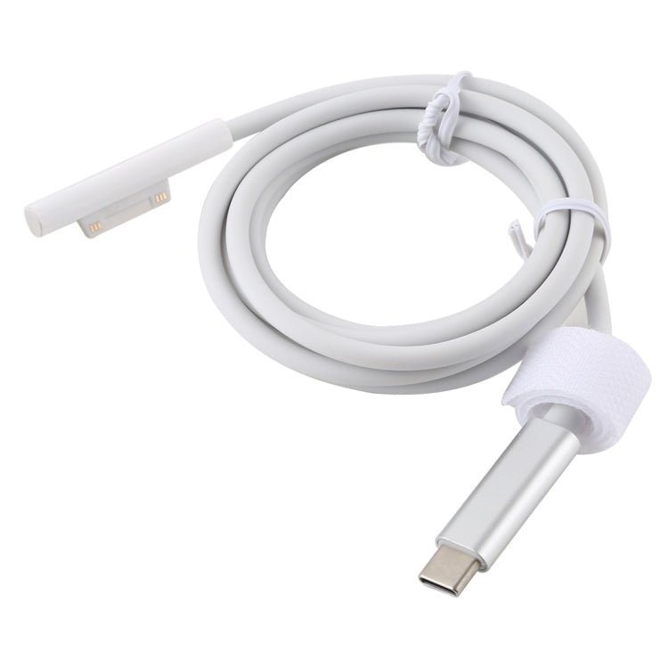Surface Pro 7/6/5 a USB-C / Type-C Interfacce maschio Cavo adattatore di alimentazione per Microsoft Surface Pro 7/6/5/4/3 / Microsoft Surface Go, Type-C to Microsoft Surface