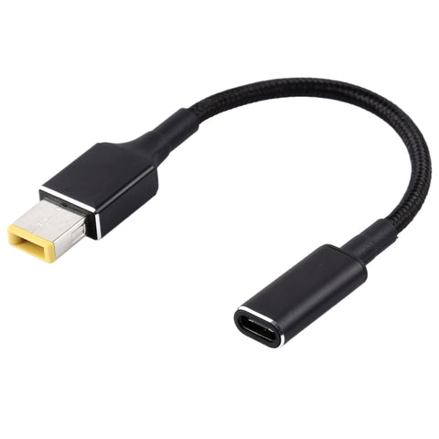 Cavo Nylon Intrecciato con Adattatore Quadrato PD 100W 18,5-20V per