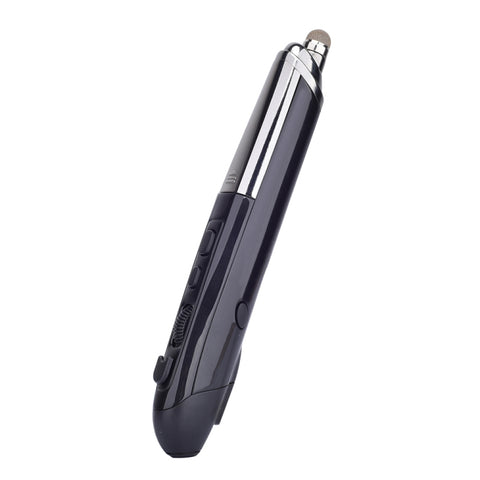 PR-08 Mouse ottico wireless intelligente a 6 tasti con penna stilo e funzione laser, Laser Function Black, Laser Function Grey, Laser Function Blue, Laser Function Red, Laser Function White