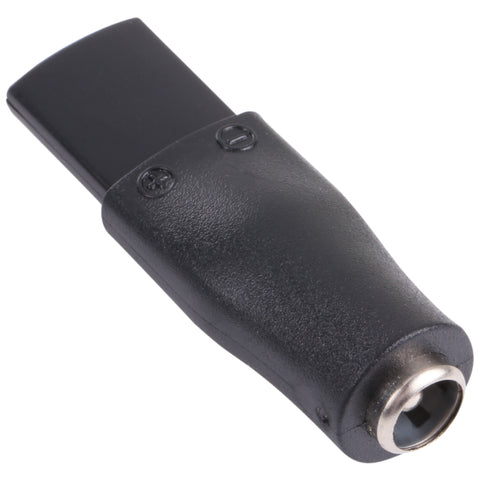 Convertitore di conversione dell'alimentatore femmina con interfaccia DC 5,5 x 2,1 mm da femmina a rasoio, Semicerchio