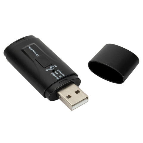 MSD128 Transmetteur FM pour haut-parleur en mode Vivavoce Bluetooth pour voiture USB 2 en 1 avec interface AUX de 3,5 mm, MSD128